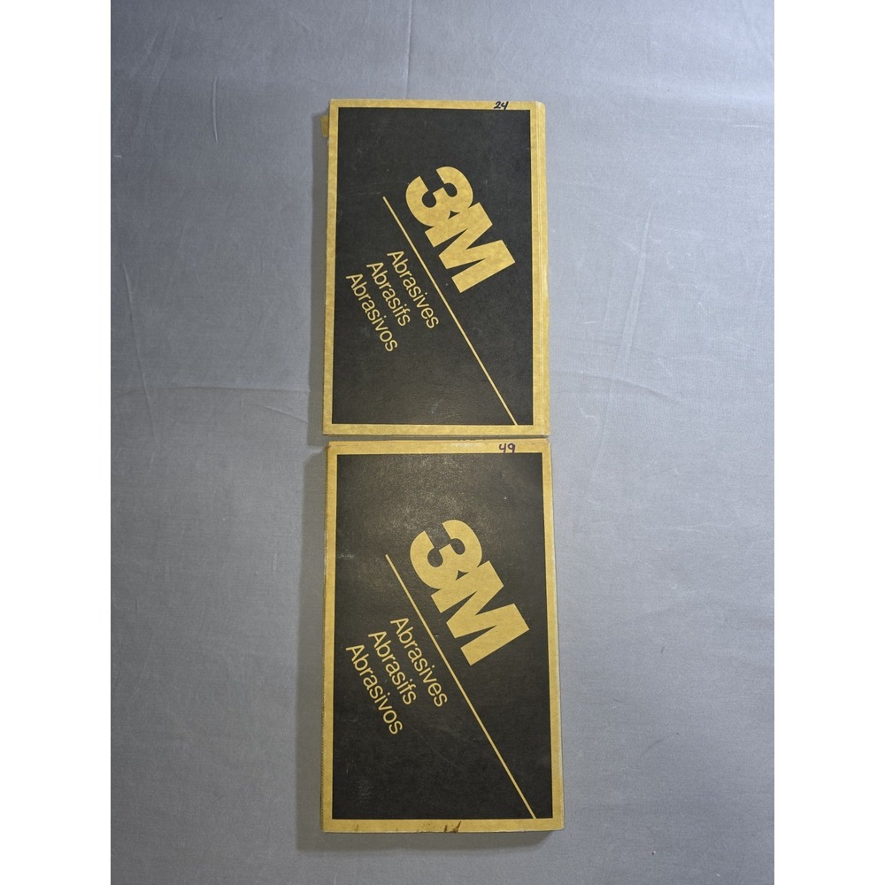 3M 401Q Imperial Wetordry Sandpaper 1500 Grit Lot of 2 Packs 73 Sheets Total
